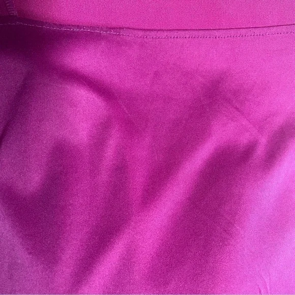 Xscape One Shoulder Evening Gown Pink Size 2 - Picture 12 of 16